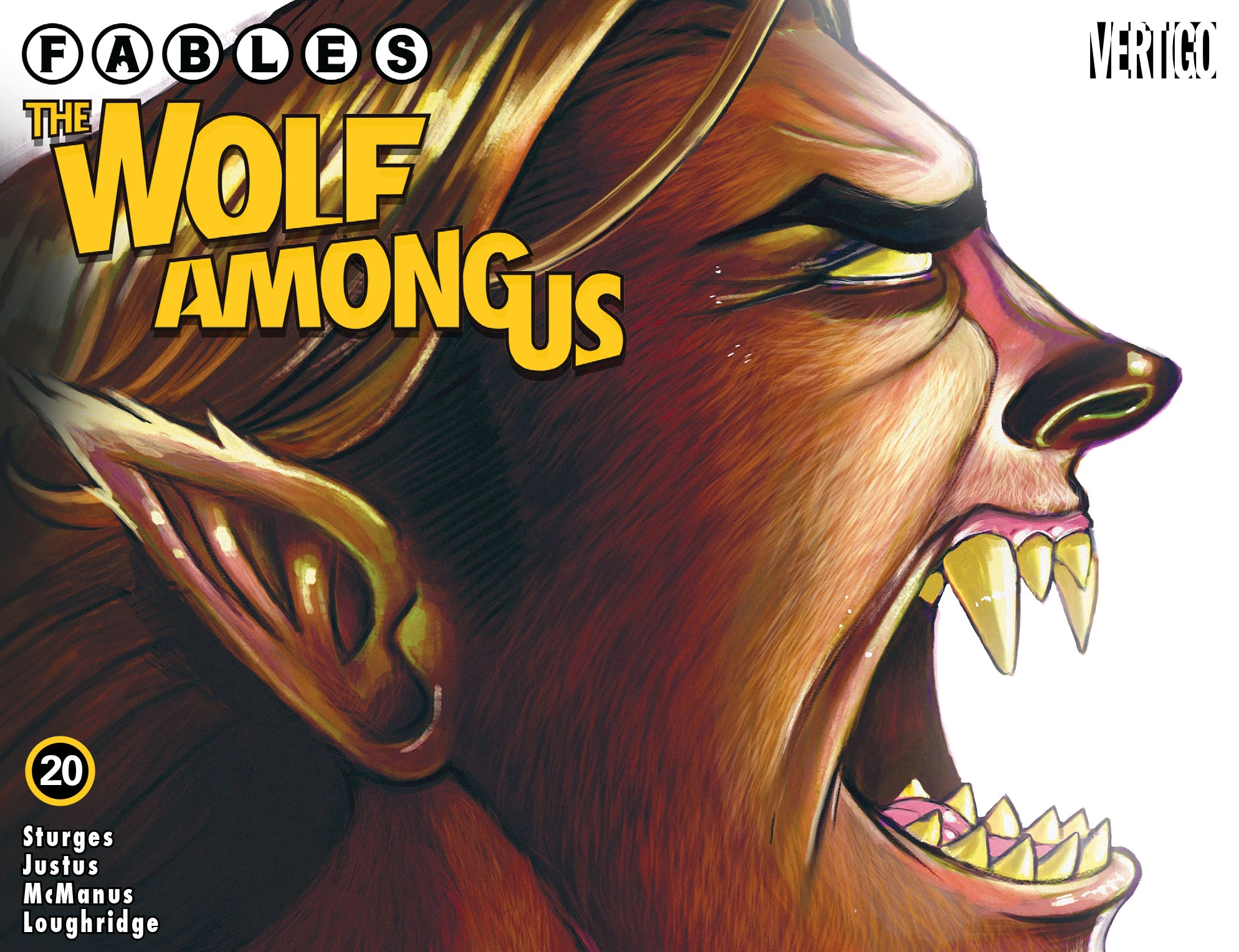 Fables: The Wolf Among Us #20 (DC, 2015 — Cover A) cover